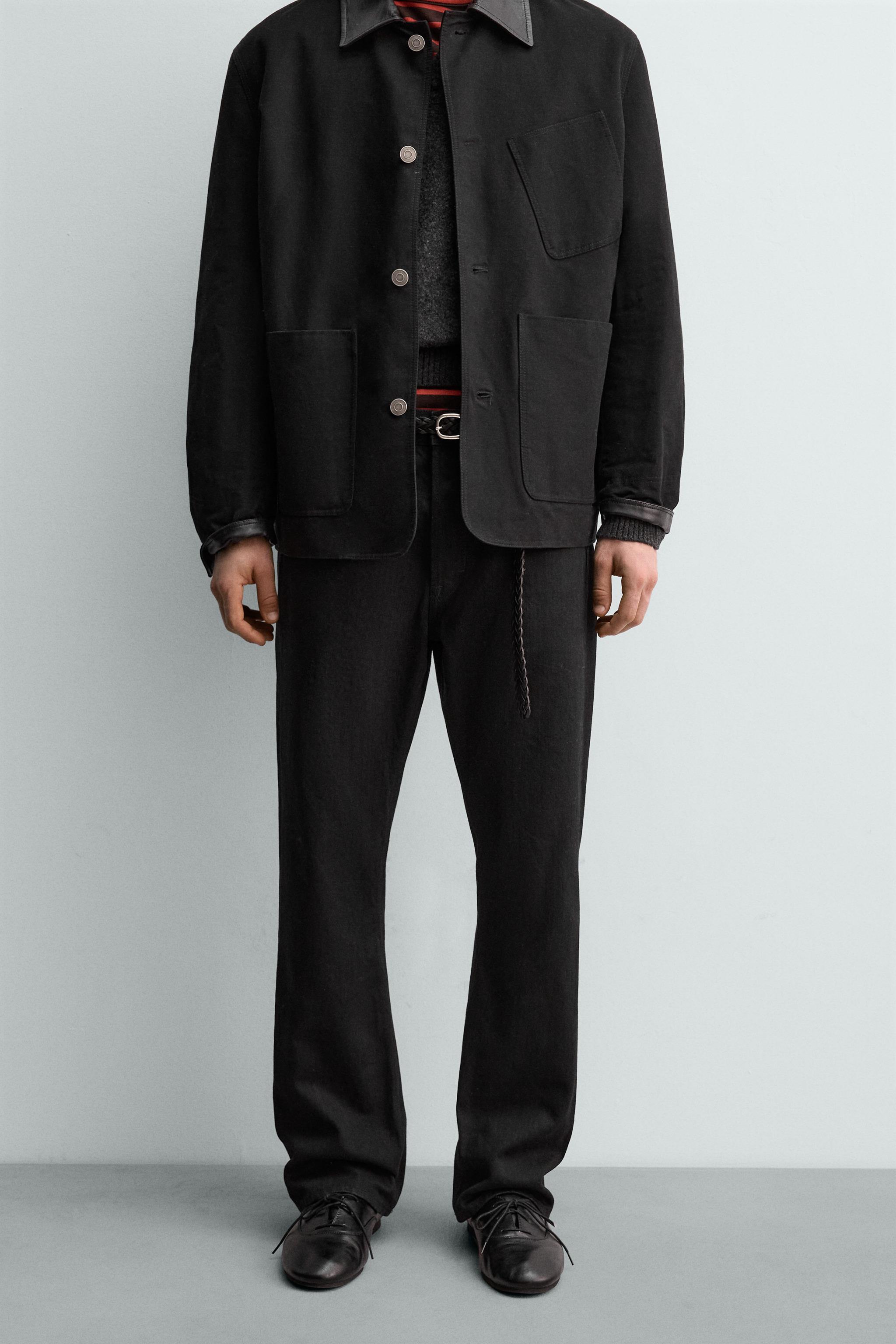 AARON LEVINE X ZARA STRAIGHT FIT BOOTCUT JEANS